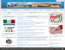 Tablet Screenshot of comune.mesoraca.gov.it